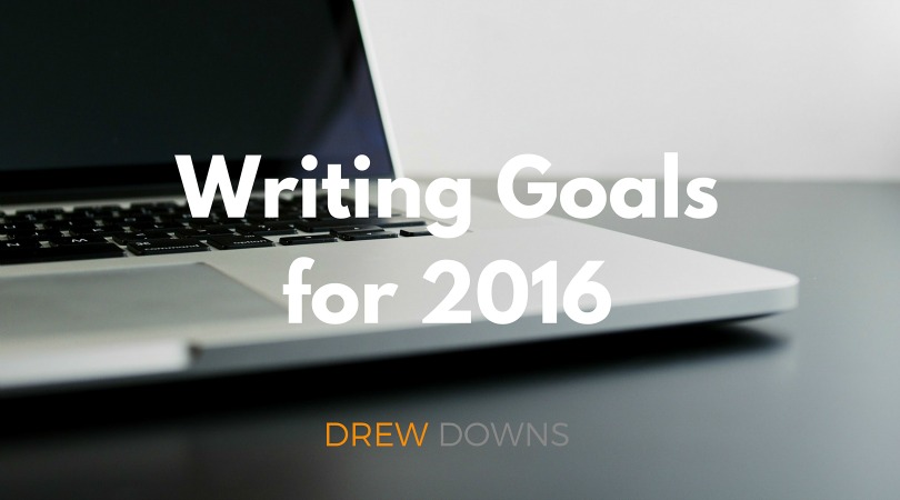 Writing Goals for 2016