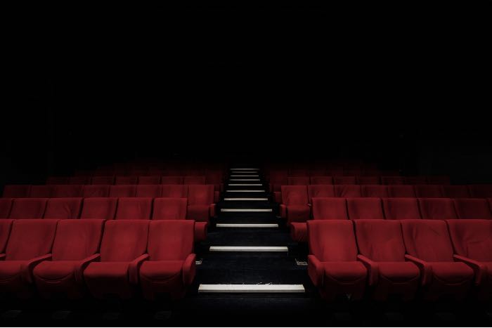 "Nobody is Never True" - a photo of an empty theater